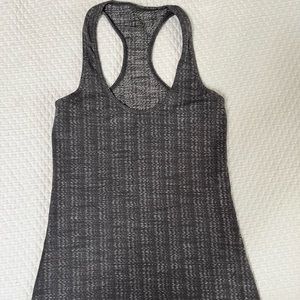 lululemon gray racerback tank